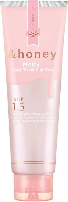 &honey Melty Moist Repair Hair Pack Step 1.5