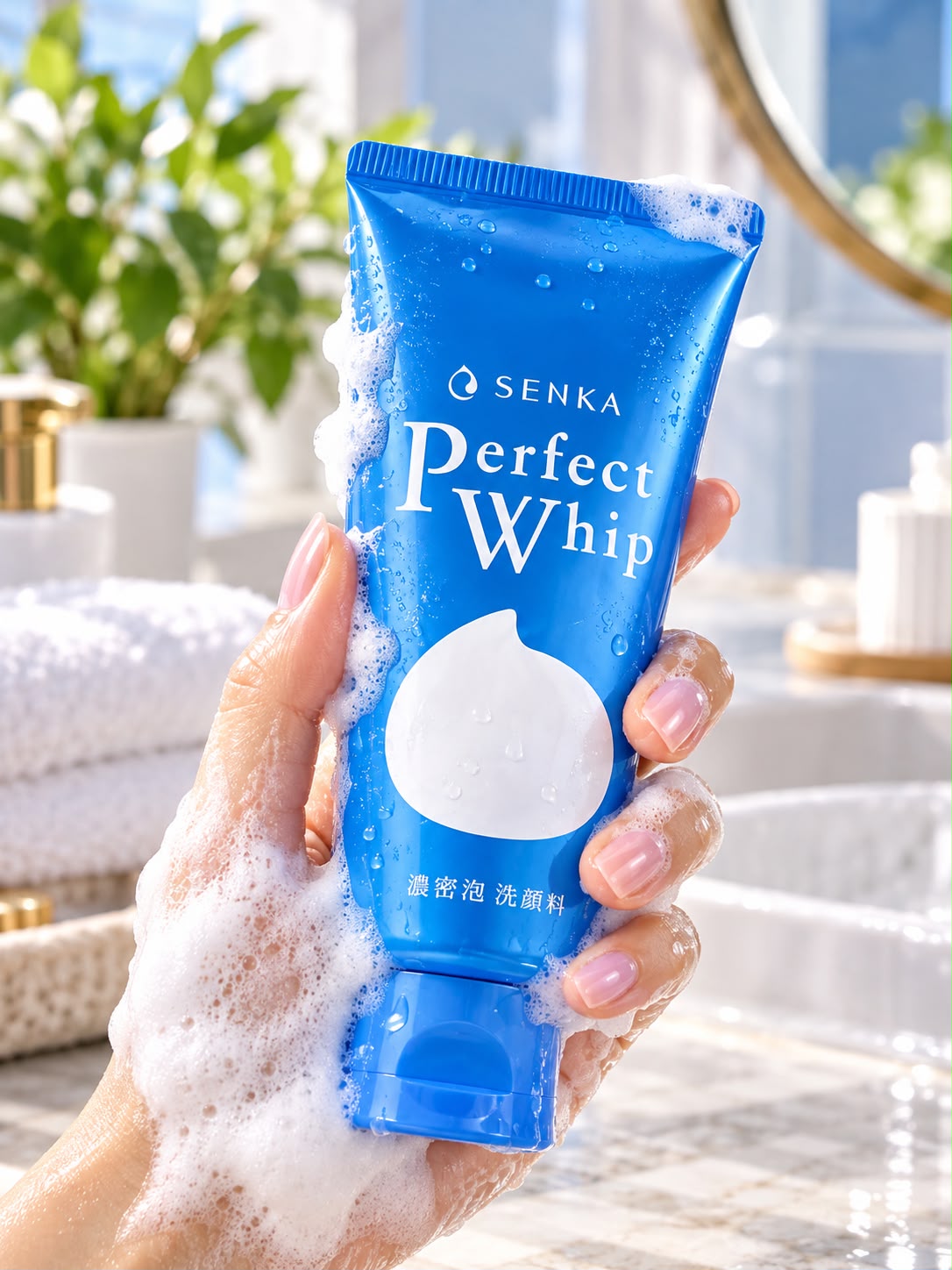 Senka Perfect Whip Face Wash